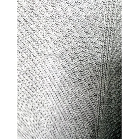 Calvin Klein Womens Light Gray Layered-Look Sweater Large - Picture 7 of 7